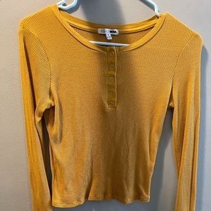 Long Sleeve Waffle Tee